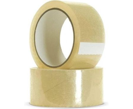 Biella™ Clear Packing Tape 2inch x 50yard - Transparent Packaging Tape Roll for Home, Office, Carton Sealing &Storage