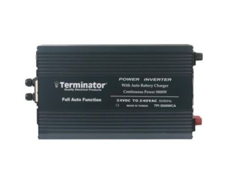 Terminator Power Inverter With Charger & Full Auto Function 5000W-TPI 5000WCA