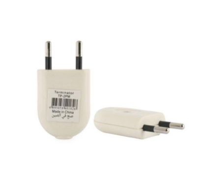 Terminator Top Plug 10A Fuse 2 Pin Plug Black - TP 2PM