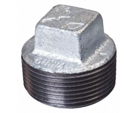 GI Pipe Fittings Male Plug BIS Thailand