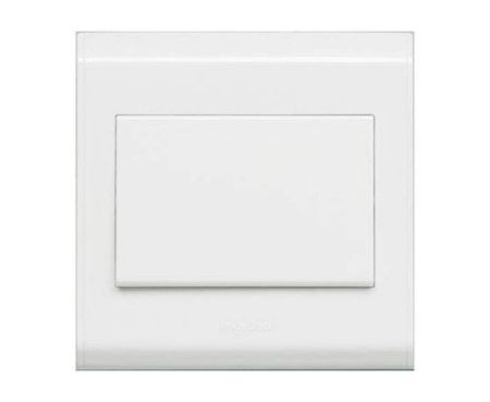 Legrand Belanko Single Pole Switch - 1 Gang Way - 10 A 250 V - 617000 (White)