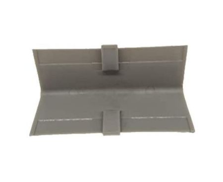 Duct PVC Profile Invisible Flange Joint Profile For Pre-insulated HVAC Duct System 1 Meter 21mm (Pack of 8, PVC CORNER 1WAY)
