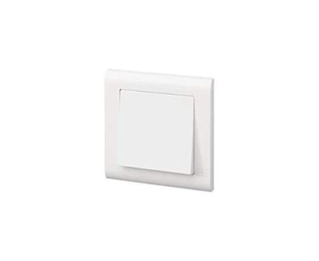 MK Essentials 10AX 1G 2WAY Switch Wide Rocker - MV4781WHI