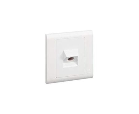 MK Essentials 1G 25A Front White Flex Outlet - MV1080WHI