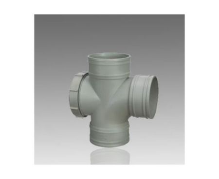 UPVC Door Tee Glue Type for Drainage Systems