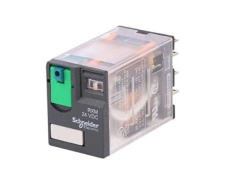 Miniature Plug-in General Purposes Relay RXM4AB1BD 14 Pin 24V DC - Schinder Electric