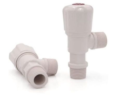 Pack Of 2 PVC-U Water Supply Fittings Angle Valve (V43) Used for Water Industrial Household Usage Etc.