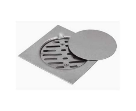 Aquaplast Bathroom Shower Floor Drain Trap Stainless Steel Grade 316-150x150mm