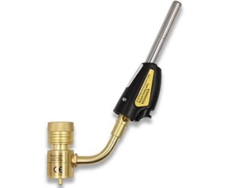 Hand Torch Tips, Torch Swirl, MAP-Pro/LPG, Self Lighting, Gas Self Ignition Turbo Torch Regulator Brazing Soldering & Welding, Plumbing Gun