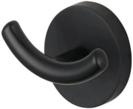 Biella™ Matte Black Towel Hooks Single Robe Hook Wall Mounted Holder for Bathroom, Kitchen, Bedroom Towel Hangers etc…