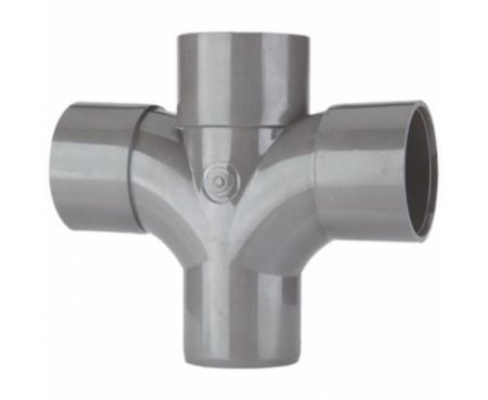 UPVC Cross Tee Glue Type for Drainage Systems