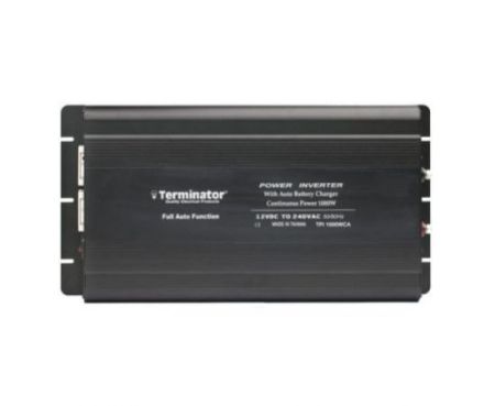 Terminator Power Inverter With Charger & Full Auto Function 1000W-TPI 1000WCA