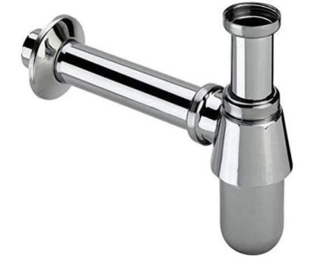 Viega 100 674 NW Chrome CP Bottle Trap (11/4in, 32mm)