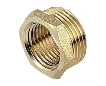Brass Reducer Bush 1/2 X 3/8