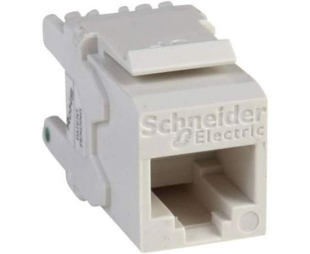 Schneider Cat6 Keystone Jack RJ45 Digilink Cat6 UTP I/O Modular Jack (Pack of 5)