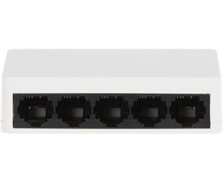 HIKVISION DS-3E0105D-E 10/100 Mbps Ethernet Switch, Provides 5 × 10/100 Mbps Ethernet Ports, Support MAC Address Auto-learning & Aging, Suitable for Home, School, Dormitory, Office