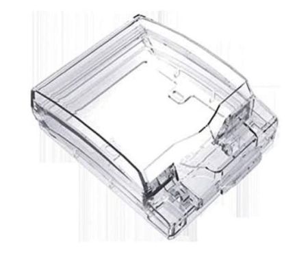 Schneider Weatherproof Clear and Lockable Double Gang Socket Cover E223R