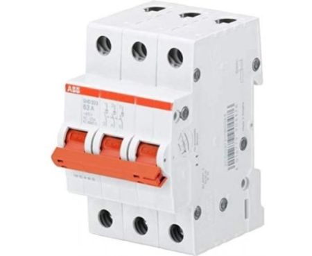 ABB 40A 3P ISOLATOR SHD203/40 2CDD273111R0040