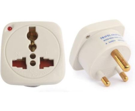 Terminator Multi Travel Adapter 110-250V 5A Power Plug with Safety Shutter and LED Indicator TL-20