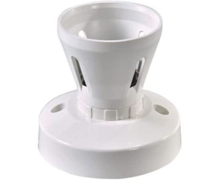 E27 Batten Lamp Holder - Batten Base Screw Light Bulb Socket Holder