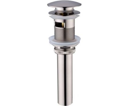 Push Type CP Washbasin Drain Stopper 1 1/4 Inch Auto Pop Up Waste