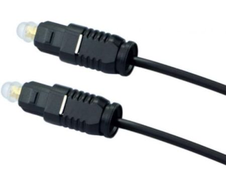 Optical Audio Cable Digital Toslink Cable - Durable and Flexible Fiber Optic Male to Male Cord for Home Theater, Sound bar, TV, PS4, Xbox & More (5 Meter Male to Male)