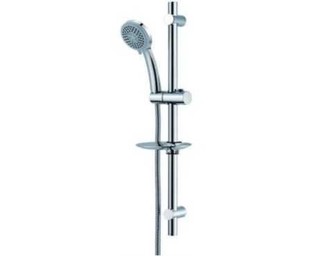 Milano Glory Sliding Bar Shower Kit with 3 Flow Message Set