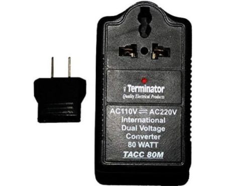 Terminator TACC 80M AC to AC Dual Voltage Converter