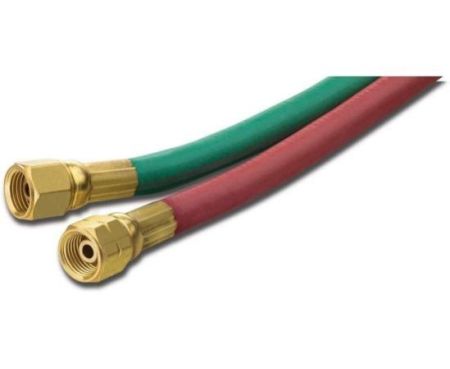 Twinline Welding Hose Safe for Acetylene Gases Made in USA (1/4 Inch x 100 Yard)