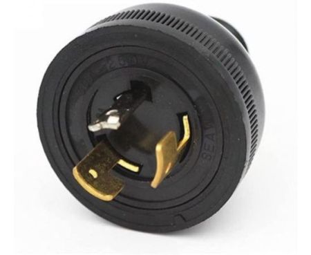 American Indian Generator Control Panel Anti-off Converter Plug Socket NEMA Plug Black 250v 30A US 3-pole Industry Power Plug Socketx