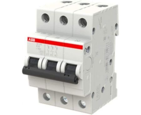 ABB Three pole Miniature Circuit Breaker 20A TP MCB 6KA TYPE C SH203-C20 2CDS213001R0204