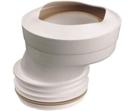 High Quality Standard WC Connector Toilet Pan Connector (Offset 40 mm)