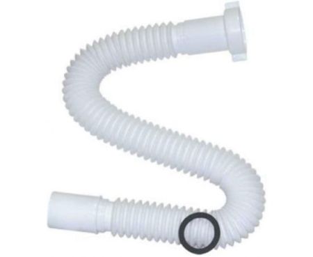 Flexible Drain Pipe Extension, Bathroom, Wash Basin and kitchen Sink Expended Drain Tube Hose (1.1/2 Inch)