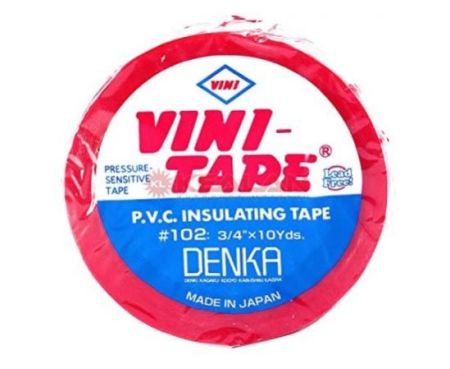 VINI TAPE MADE IN JAPAN (RED, 1 PC)