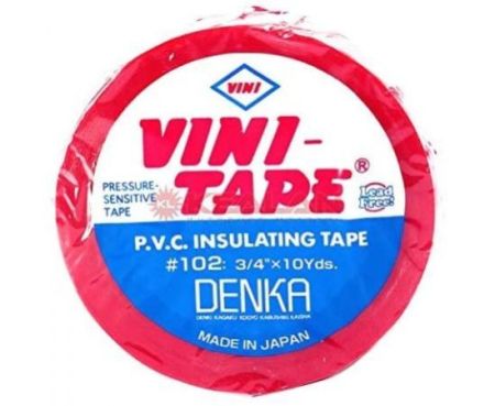 VINI TAPE MADE IN JAPAN (RED, 20 PC)