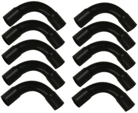 PVC Electrical Conduit Pipe & Fittings for Indoor and Outdoor Electrical Wiring and Cabling (Pack of 10) (32mm, Bend)