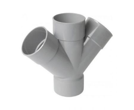 UPVC Double Y Glue Type for Drainage Systems