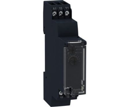Schneider RE17RAMU Time relay, on delay, Black, Time relay, RE17RAMU