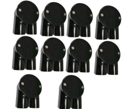 PVC Electrical Conduit Pipe & Fittings for Indoor and Outdoor Electrical Wiring and Cabling (Pack of 10) (25mm, Junction -U- Way)