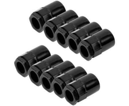 PVC Electrical Conduit Pipe & Fittings for Indoor and Outdoor Electrical Wiring and Cabling (Pack of 10) (32mm, Adapter)