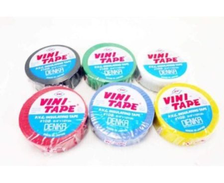 6 Pcs VINI Insulation Tape - Made in Japan