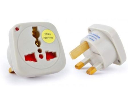 Terminator Multi Traveler Adapter With Shutter & Indicator (UK to Universal)