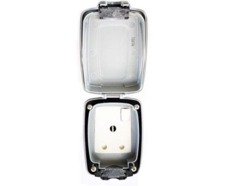 MK MASTERSEAL - 86893GRY - 15 Amps Switched Socket Outlet