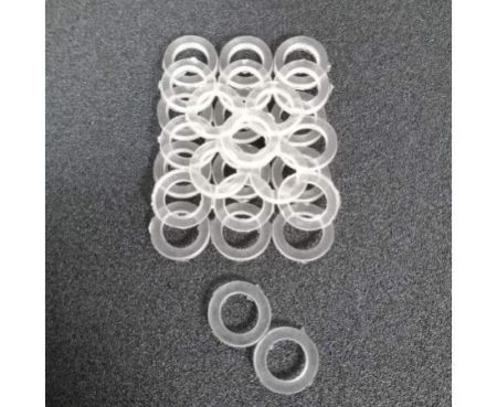 Bidet Shattaf Nylon Rubber Washer Circular Round Gasket Ring for Bathroom Shower Tap & Plumbing etc (Pack of 50, 3/4 Inch)