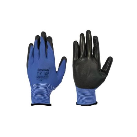 Armstrong EMO Economy Nitrile Coated Gloves - Blue