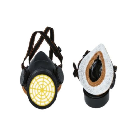 Armstrong JSK Industrial Half Face Mask - Black