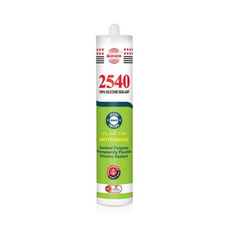 Asmaco 2540 Antifungal Silicone Sealant - White