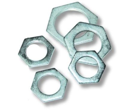 Hexagonal Locknut Hot Dipped GI for Conduit Pipe Fittings