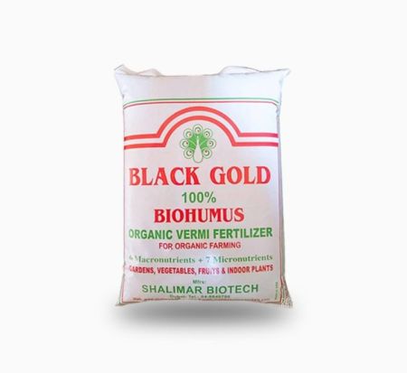Black Gold Organic Vermi Fertilizer Organic Compost