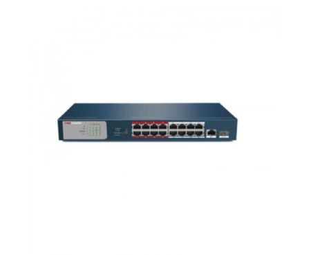 Hikvision 16 Port Gigabit Unmanaged POE Switch